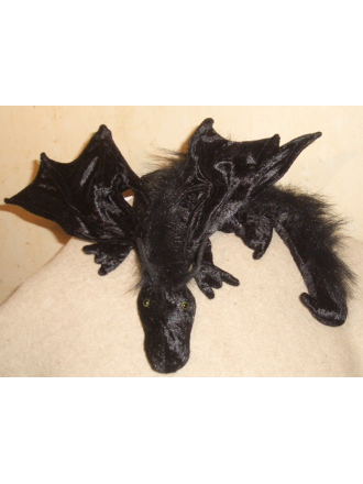 Schulterdrache Schwarz